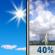 Saturday: Scattered showers and thunderstorms after 3pm.  Mostly sunny, with a high near 81. Calm wind becoming northwest around 5 mph in the afternoon.  Chance of precipitation is 40%.