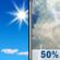 Thursday: A 50 percent chance of showers and thunderstorms after noon.  Sunny through mid morning, then becoming partly sunny, with a high near 94. Light and variable wind becoming west 5 to 10 mph in the afternoon.  New rainfall amounts of less than a tenth of an inch, except higher amounts possible in thunderstorms. 