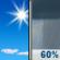 Today: A chance of showers and thunderstorms between noon and 3pm, then showers likely and possibly a thunderstorm after 3pm.  Increasing clouds, with a high near 92. West wind 5 to 10 mph increasing to 10 to 15 mph in the afternoon.  Chance of precipitation is 60%. New rainfall amounts of less than a tenth of an inch, except higher amounts possible in thunderstorms. 