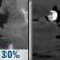 Friday Night: A 30 percent chance of showers and thunderstorms before midnight.  Mostly cloudy, with a low around 66.