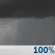 Overnight: Showers and possibly a thunderstorm.  Low around 61. East wind around 5 mph.  Chance of precipitation is 100%. New rainfall amounts between a tenth and quarter of an inch, except higher amounts possible in thunderstorms. 