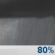 Thursday Night: Showers and possibly a thunderstorm before 3am, then showers likely.  Low around 60. West wind 5 to 10 mph becoming east after midnight.  Chance of precipitation is 80%. New rainfall amounts between a quarter and half of an inch possible. 