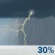 This Afternoon: Isolated thunderstorms, then scattered showers and thunderstorms after 3pm.  Mostly cloudy, with a high near 92. South wind 15 to 20 mph.  Chance of precipitation is 30%.